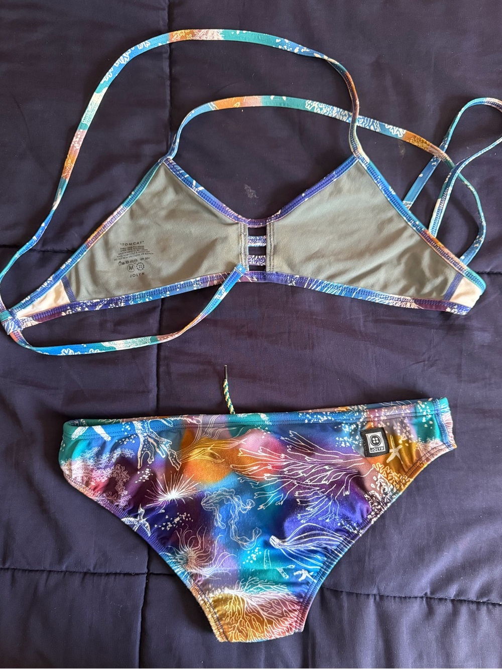 JOLYN Bikini Top and Bikini Bottom Set - Picture 2 of 4